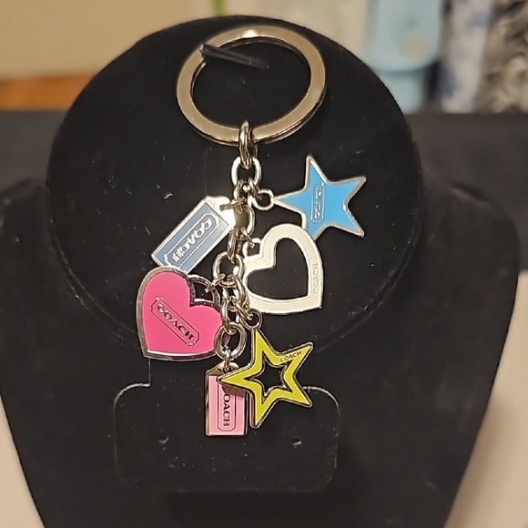 Coach Multicolor Charm Keychain - Picture 1 of 1